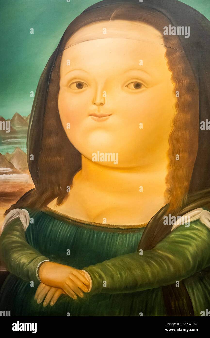Fernando Botero Mona Lisa